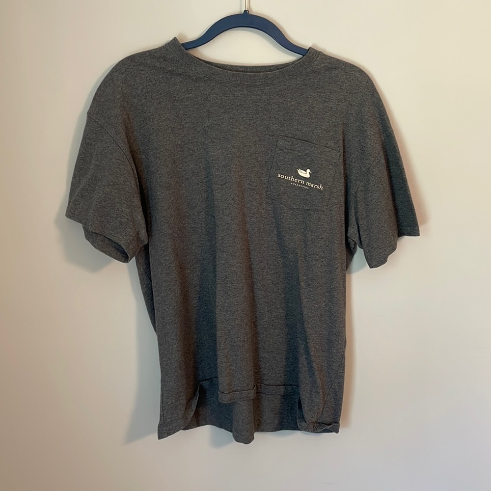 Gray Mens Southern Marsh Shirt